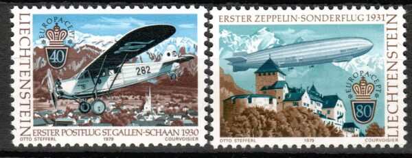 EUROPA CEPT LIECHTENSTEIN MI.723-724**