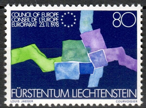 POLITYKA LIECHTENSTEIN MI.729**