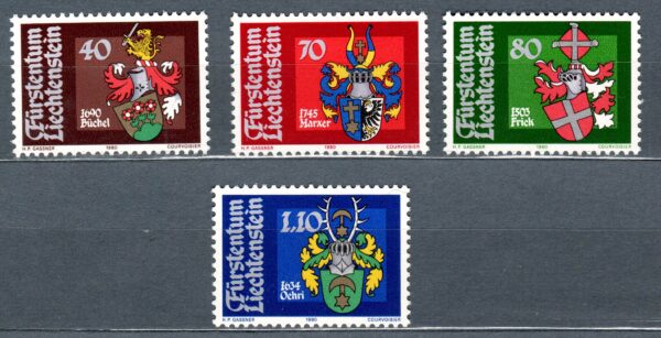 HERBY LIECHTENSTEIN MI.743-746**
