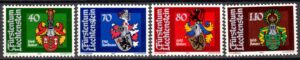 HERBY LIECHTENSTEIN MI.793-796**