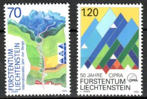 ROCZNICA LIECHTENSTEIN MI.1289-1290**