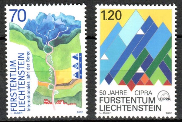 ROCZNICA LIECHTENSTEIN MI.1289-1290**