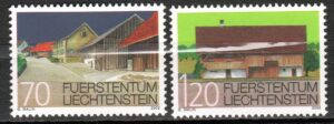 ARCHITEKTURA LIECHTENSTEIN MI.1294-1295**