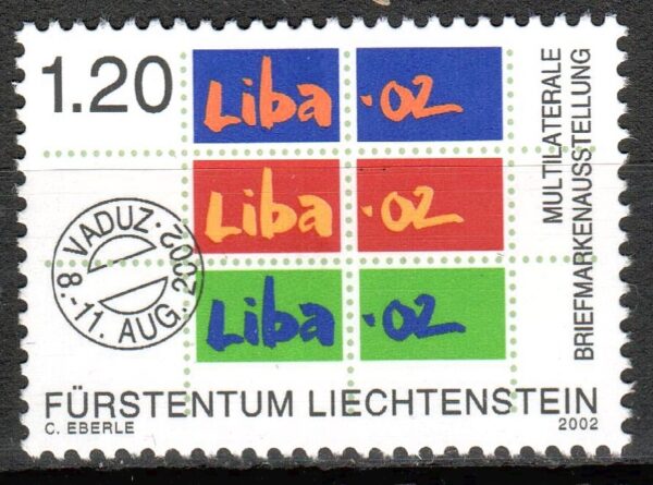 DZIEŃ ZNACZKA LIECHTENSTEIN MI.1285**
