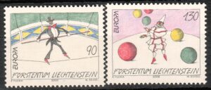 EUROPA LIECHTENSTEIN MI.1283-1284**