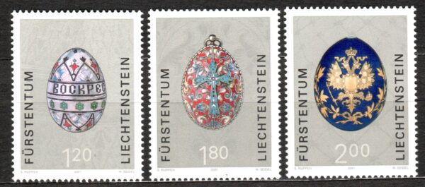 WIELKANOC LIECHTENSTEIN MI.1259-1261**