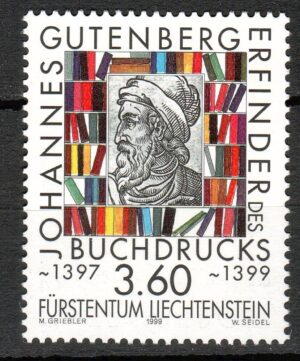 SŁAWNI LUDZIE LIECHTENSTEIN MI.1223**