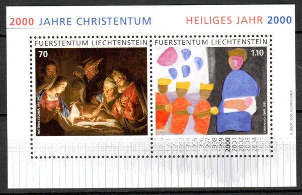 BOŻE NARODZENIE LIECHTENSTEIN MI.17**