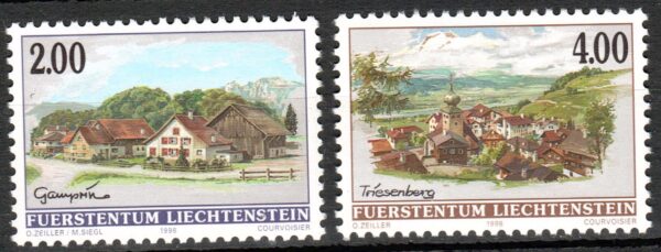 ARCHITEKTURA LIECHTENSTEIN MI.1177-1178**
