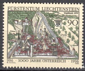 ROCZNICA LIECHTENSTEIN MI.1137**