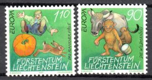 EUROPA LIECHTENSTEIN MI.1145-1146**