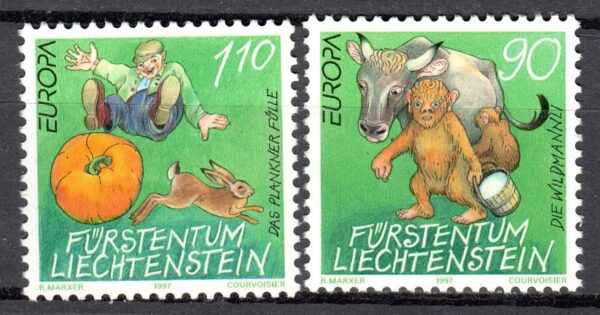 EUROPA LIECHTENSTEIN MI.1145-1146**