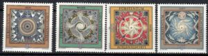 WZORY LIECHTENSTEIN MI.1099-1102**