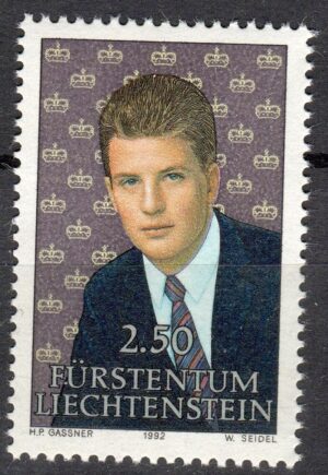 SŁAWNI LUDZIE LIECHTENSTEIN MI.1053**