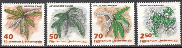 PAPROCIE LIECHTENSTEIN MI.1045-1048**