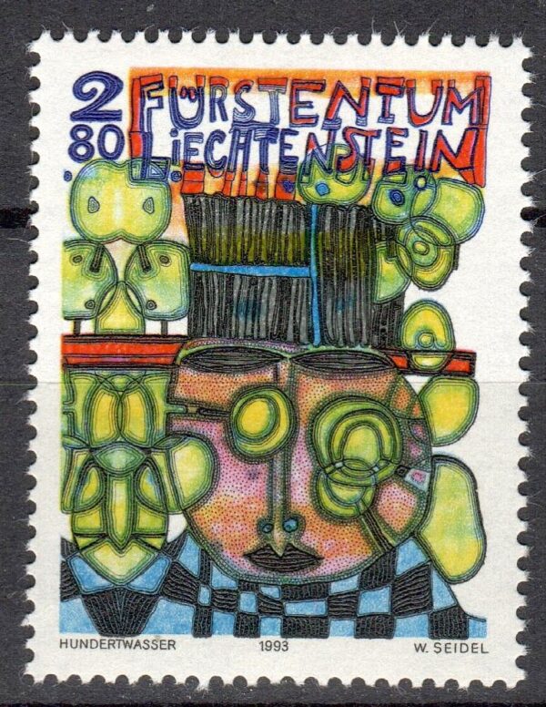 SZTUKA LIECHTENSTEIN MI.1060**