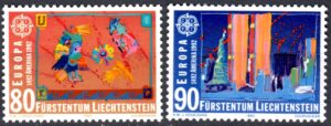EUROPA CEPT LIECHTENSTEIN MI.1033-1034**