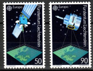 EUROPA CEPT LIECHTENSTEIN MI.1011-1012**