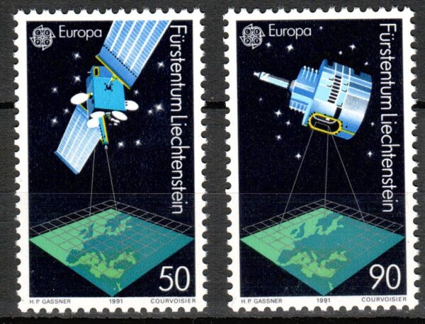 EUROPA CEPT LIECHTENSTEIN MI.1011-1012**