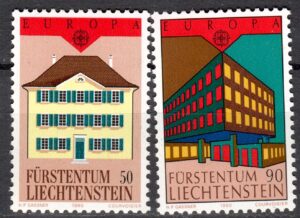 EUROPA CEPT LIECHTENSTEIN MI.984-985**