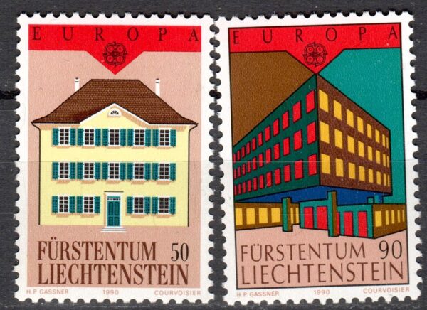 EUROPA CEPT LIECHTENSTEIN MI.984-985**