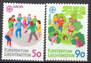 EUROPA CEPT LIECHTENSTEIN MI.960-961**