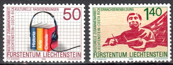 EUROPA LIECHTENSTEIN MI.945-946**