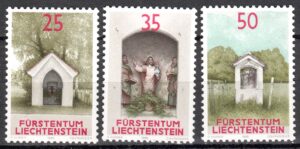 ARCHITEKTURA LIECHTENSTEIN MI.951-953**