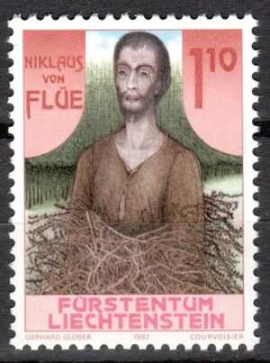 SŁAWNI LUDZIE LIECHTENSTEIN MI.918**