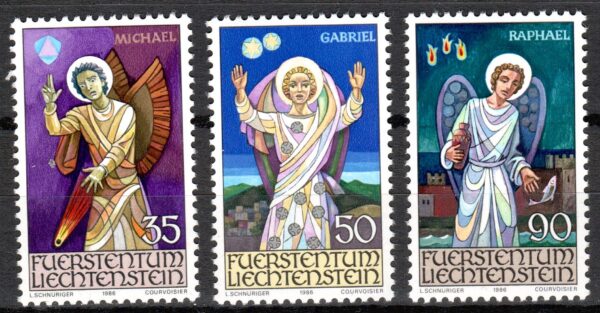 BOŻE NARODZENIE LIECHTENSTEIN MI.910-912**