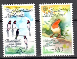 EUROPA CEPT LIECHTENSTEIN MI.893-894**