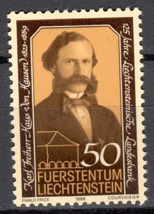 SŁAWNI LUDZIE LIECHTENSTEIN MI.902**