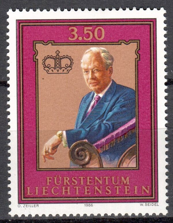 SŁAWNI LUDZIE LIECHTENSTEIN MI.903**