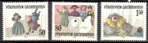 TEATR LIECHTENSTEIN MI.887-889**