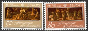 EUROPA CEPT LIECHTENSTEIN MI.866-867**