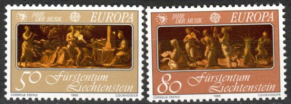 EUROPA CEPT LIECHTENSTEIN MI.866-867**