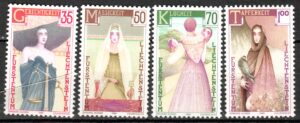MODA LIECHTENSTEIN MI.871-874**