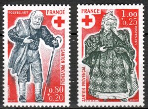CZERWONY KRZYŻ FRANCJA MI.2054-2055**