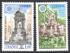 EUROPA CEPT FRANCJA MI.2098-2099**