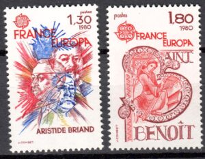 EUROPA CEPT FRANCJA MI.2202-2203**