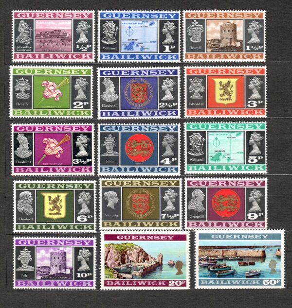 MARYNISTYKA GUERNSEY MI.39-53**