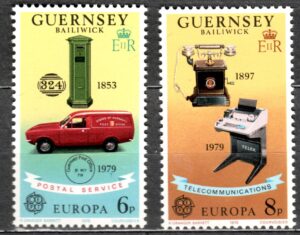 EUROPA CEPT GUERNSEY MI.189-190**