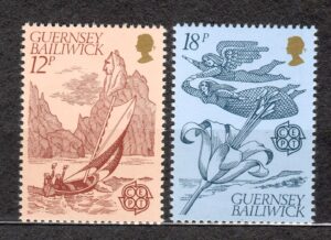 EUROPA CEPT GUERNSEY MI.223-224**