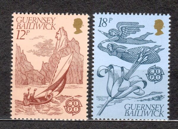 EUROPA CEPT GUERNSEY MI.223-224**