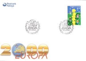 FDC EUROPA WYSPY OWCZE MI.374