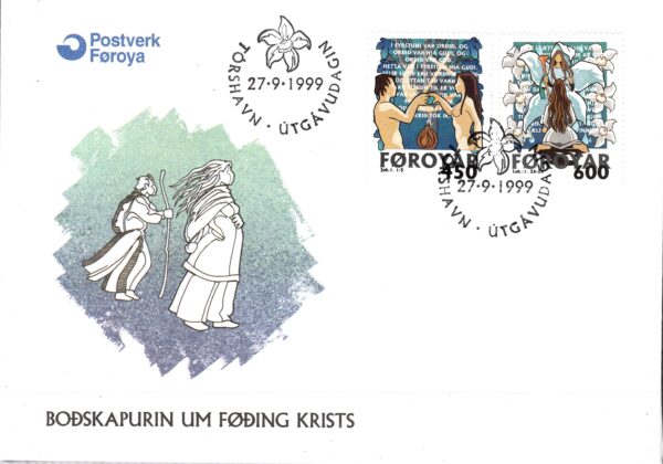 FDC RELIGIA WYSPY OWCZE MI.366-367