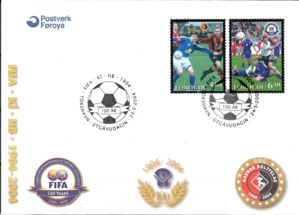 FDC FIFA WYSPY OWCZE MI.499-500