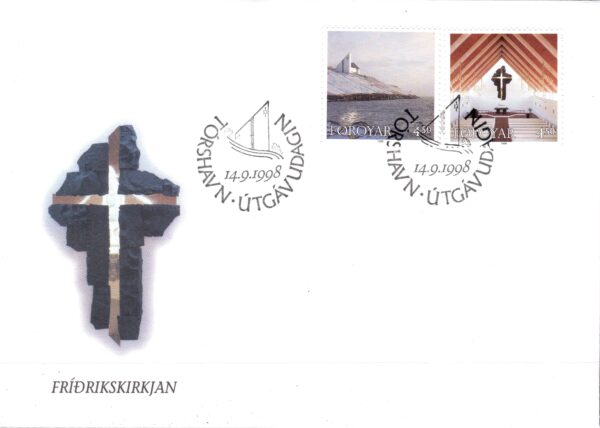 FDC KOŚCIOŁY WYSPY OWCZE MI.345-346
