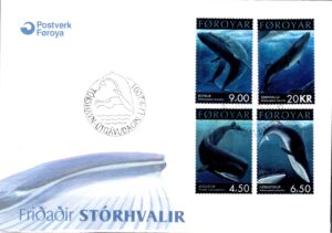 FDC FAUNA MORSKA WYSPY OWCZE MI.408-411