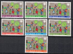 DZIEŃ DZIECKA HAITI MI.1348-1354**